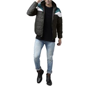 05% de descuento Venta caliente Shinny Varsity Bomber impermeable desmontable con capucha Bomber Down Ski Softshell Winter Puffer Reversible Jacket - Product Image 3