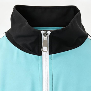 Ensemble short et veste coupe-vent pour homme, couleur unie, streetwear hiver, logo personnalisé, imperméable - Product Image 5