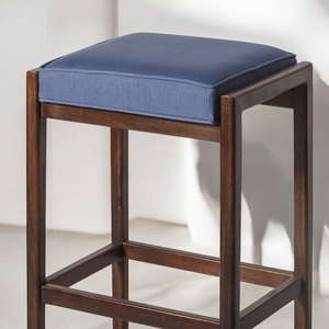 Remus Modern Bar <b>Stool</b> Counter <b>Height</b> Kitchen Furniture Sleek Contemporary Design Cushioned Seat Ergonomic PU Leather Metal Base - Product Image 3