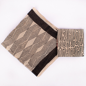 Craftjaipur High Quality Skin-Friendly Multifunctional Hand Block Print Geometric Pattern Cotton Bandana <b>Square</b> <b>Scarf</b> Casual - Product Image 6