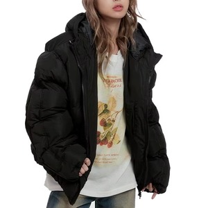 Best Selling Design <b>Plus</b> <b>Size</b> Men's Winter Puffer Cotton Filled Windproof Breathable Fur Trim <b>Jacket</b> Stand Collar Top Seller - Product Image 6