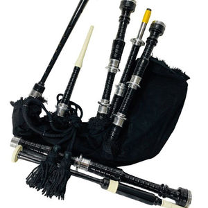 Ensemble professionnel de dudelsots avec montures en ivoire et baguettes de drone réglables pour les spectacles sur scène et les événements culturels - Product Image 6