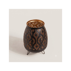 Portavelas Metálico Verde, Diseño Ventajoso, Forma Redonda, Nuevo, Decoración para Hogar, Bodas y Fiestas - Product Image 2