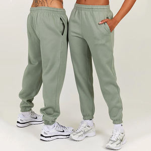 Pantalon de survêtement gris clair pour homme avec taille élastique et poches latérales, pantalon de jogging décontracté en tissu tricoté respirant, idéal pour l'automne - Product Image 6