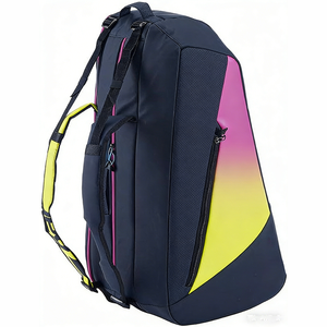 Sac de raquette de tennis haut de gamme en tissu résistant à l'eau avec plusieurs poches pour l'organisation de l'équipement et l'entraînement sur le terrain - Product Image 6