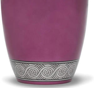 โกศตกแต่งคุณภาพสูงสำหรับใส่เถ้ากระดูกผู้ใหญ่ สำหรับงานศพและพิธีฝังศพทั้งชายและหญิง โกศทำมือ - Product Image 6