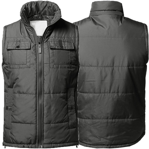<b>men's</b> puffer vest equestrian gilets casual style winter clothes sleeveless waistcoat <b>jacket</b> coat custom <b>men's</b> puffer vest - Product Image 3