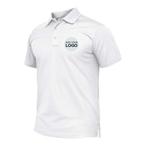 Camiseta de Golf de Manga Corta, Tejida, Sólida, Informal, Deportiva, Táctica, para Hombre, de Secado Rápido, Absorbe la Humedad, Tallas M-3XL - Product Image 5