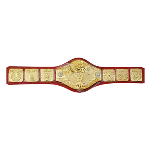 Cinturón de Campeonato Internacional Premium con Emblema Dorado, Edición de Colección de Alta Calidad - Product Image 1