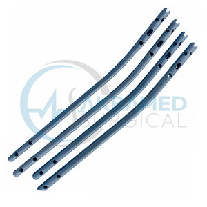 Kit de clous tibiaux Expert, 7 pièces, diamètre 9 mm, acier inoxydable, implant orthopédique traumatique, instrument chirurgical certifié CE ISO - Product Image 3