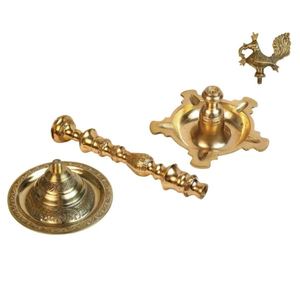 Mahabharat Peacock Design Diya <b>Stand</b> Mandir Diwali Gift Mahabharat Peacock Design Diya <b>Stand</b> Mandir Diwali Gift - Product Image 5