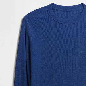 Chemise en coton doux à tricot gaufré avec coupe décontractée pour un confort quotidien et une liberté de mouvement facile - Product Image 5
