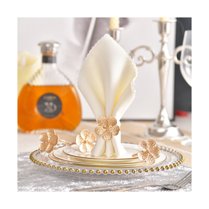 Premium Aluminium <b>Napkin</b> <b>Ring</b> Durable Lightweight Design Modern Stylish Craftsmanship for Luxury Hospitality Home Decor Party - Product Image 3