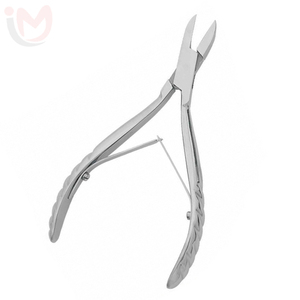 Professional Straight Blade Double Spring Nail Nipper Stainless Steel Cuticle Cutter Manicure Pedicure Beauty Tool Durable - Product Image 1