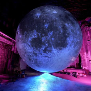 Ballon lune gonflable LED personnalisé géant pour événement extérieur, décoration UV, anniversaire, style de vie extérieur, PVC étanche 5m, fête - Product Image 5