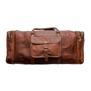 Bolsa de Viaje de Fin de Semana de Gran Capacidad, Personalizada de Fábrica, de Cuero PU de Alta Calidad, Impermeable, Duradera, con Cierre, Estilo Occidental - Product Image 2