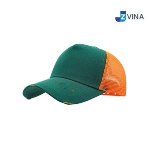 Gorra Trucker de Malla Lavada Estilo Vintage con Logotipo Personalizado, Ajustable y Transpirable, para Viajes al Aire Libre - Product Image 1