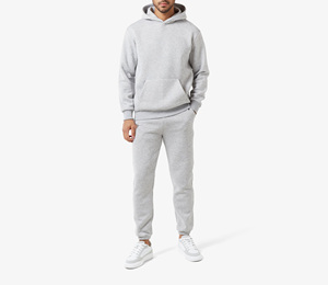 Conjunto Deportivo Personalizado de Invierno para Hombre, Talla Grande, para Correr y Entrenar, Pantalones Deportivos Anchos Casuales, Sudadera con Capucha, para Trotar - Product Image 1