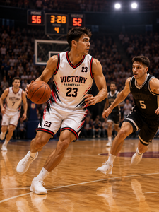 Ensemble d'uniformes pour équipe de basketball professionnelle, maillot léger haute performance avec couleurs, logos et noms de joueurs personnalisés - Product Image 5