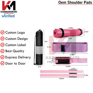 Coussin de protection en mousse pour haltères, idéal pour les squats, les hip thrusts, la protection du cou et des épaules lors de la musculation et des entraînements de fitness - Product Image 3