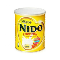 Vente en gros de poudre de lait Ni-do Red Cap de haute qualité, pureté de 99%, emballage en vrac, lait Ni-do 400g 900g 1800g 2500g