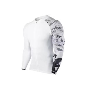 Long Sleeve <b>MMA</b> <b>Rash</b> <b>Guard</b> for Men-Custom Printed Sublimation Polyester Spandex Breathable Wholesale Quick Dry Custom Logo - Product Image 5