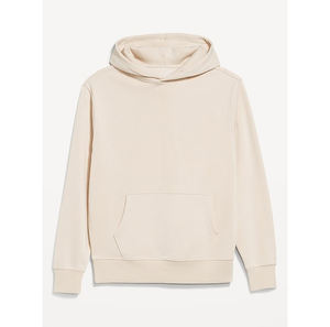 Sweat à capuche pull-over 2026 confortable, classique, simple, sans cordon de serrage, décontracté, uni, épais, 100% coton French Terry, séchage rapide, pour l'automne - Product Image 4