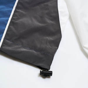 Chaqueta Cortavientos de Poliéster Ligera e Impermeable para Hombre, Diseño Vintage con Bloques de Color, para Correr en la Calle, Nuevo Diseño, Venta al Por Mayor - Product Image 6