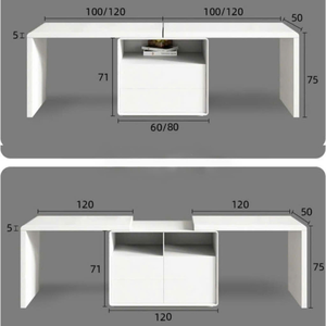 Luxury Elegant Foldable <b>Desk</b> Eco-friendly MDF Storage Durable | <b>Compact</b> Multi-purpose | for Hotels/Apartments | Vietnam OEM - Product Image 1