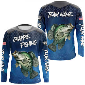 Sudadera de Pesca de Alto Rendimiento, Transpirable, de Secado Rápido, UPF 50, Color Personalizado para Impresión por Sublimación, Nuevo Diseño de Ropa de Pesca - Product Image 1