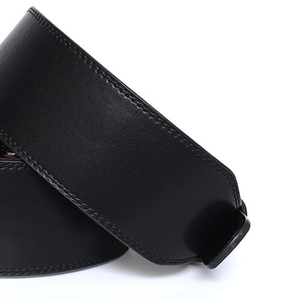 Cinturón de Levantamiento de Pesas de Alta Calidad, Resistente, para Gimnasio y Entrenamiento, de Cuero Vacuno, Transpirable, Antideslizante, con Palanca de Fuerza - Product Image 5