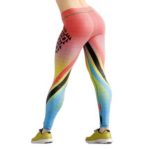 Leggings de yoga taille haute pour femmes avec poches Polyester respirant de couleur unie pour les entraînements de fitness d'été-Vente en gros - Product Image 6