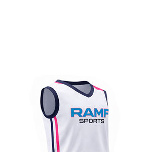Ensemble de maillots et shorts de basketball unisexe réversibles, uniformes sportifs personnalisables double face, option grandes tailles, anti-humidité - Product Image 4