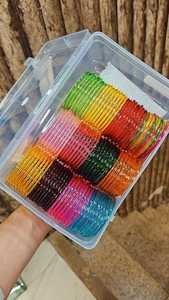 Professional Manufactures Decorative Gelly <b>Bangles</b> for Ladies Factory Made Women Glass <b>Bangles</b> <b>Set</b> Available - Product Image 3