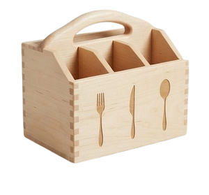 Home <b>Storage</b> Organizers Kitchenware Wooden Caddy Wooden <b>Storage</b> <b>Units</b> Shelves <b>Storage</b> Caddy - Product Image 3
