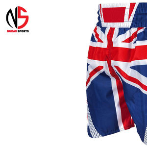 Pantalones Cortos de MMA de Spandex/Poliéster, para Muay Thai, UFC, Entrenamiento de Boxeo, con Logotipo Frontal, Ligeros, Transpirables y Personalizables - Product Image 6