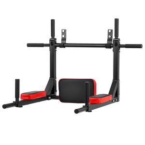 Stazione Multifunzione a Muro per Trazioni e Dip, in Acciaio Rinforzato, Regolabile, per Allenamento Parte Superiore del Corpo, per Trazioni e Chin-up - Product Image 6