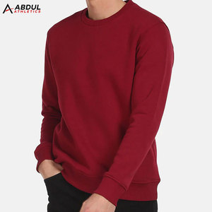Sudadera Casual para Hombre, Mezcla de Algodón, Diseño Minimalista de Color Sólido, Perfecta para Atuendos Diarios Modernos - Product Image 1