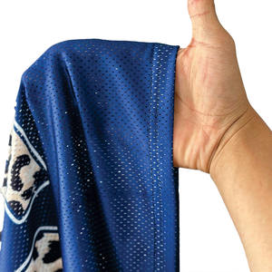 แฟชั่นผู้หญิงฤดูใบไม้ผลิฤดูร้อนฤดูใบไม้ร่วงสไตล์สตรีท, Y2K เสื้อฟุตบอลลายเสือดาวพิมพ์ลายดิจิตอลเสื้อยืดคอกลมแบบเว้า V - Product Image 5