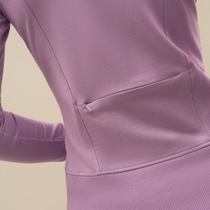 Women's <b>Running</b> Windbreaker Canvas <b>Jacket</b> 100% Polyester Ultra <b>Lightweight</b> Breathable Eco-Friendly Full-Zipper Closure - Product Image 3