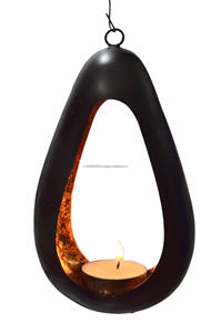 Elegante Portavelas y Portavelas de Té Colgante de Hierro Forjado Hecho a Mano, Decoración de Iluminación para Mesa de Navidad para el Hogar u Hotel - Product Image 5