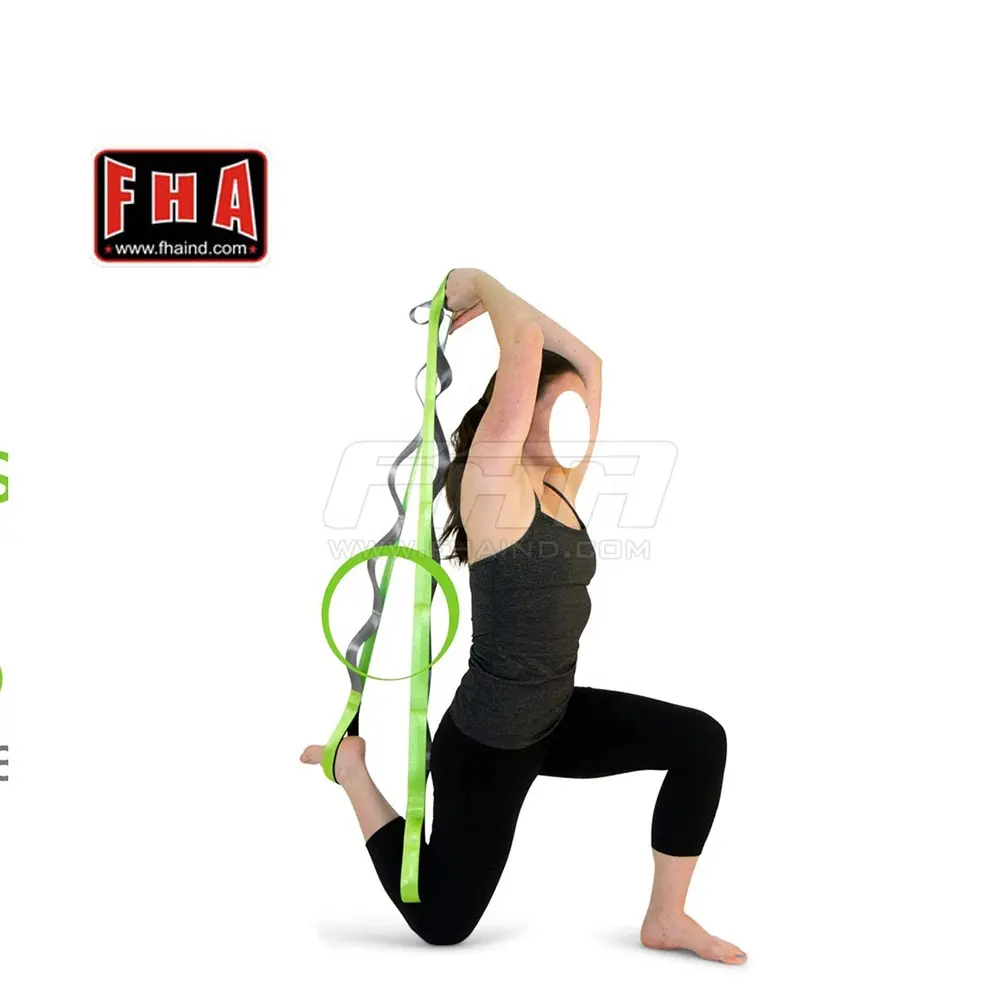 Stretch Band, Elastische Yoga Stretching Band, Multi-Loop Voor Fysiotherapie Pilates Yoga Dans Gymnastiek Oefening