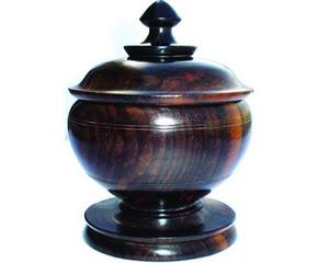 Boîte à monnaie en bois écologique artisanale, conteneur de rangement décoratif en bois massif de qualité supérieure, décoration élégante pour la maison, à fixer au mur - Product Image 1