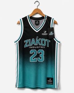 Wholesale Direct Ziakot Industry Custom Black White-<b>Red</b> Authentic Throwback Basketball Jersey - Product Image 4