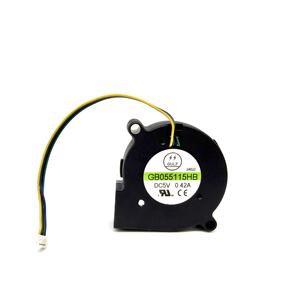 พัดลมสต็อกลดราคา |   พัดลมโบลเวอร์ 50x50x15 มม. 5V DC 2Ball 5.5CFM สายไฟ 110 มม. PWM+FG พร้อมขั้วต่อ - Product Image 2