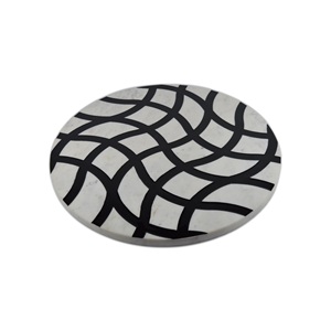 Wholesale Factory Quality Marble Design Table Stone <b>Coasters</b> Multiple Sizes Home Decor Pads & Mats Quality Supplies - Product Image 1