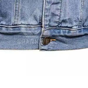 Premium Men's Vintage Jeans Jacket 100% Cotton Eco-Friendly Breathable Rugged Construction Comfortable Fit Streetwear Casual - Product Image 4