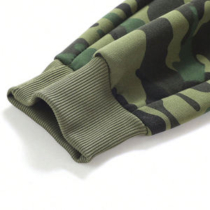 Ensemble de survêtement pour homme, couleur unie, coupe-vent, léger, à capuche, 100% coton, longueur intégrale, décontracté, pour l'automne, avec poches latérales, coupe classique - Product Image 4