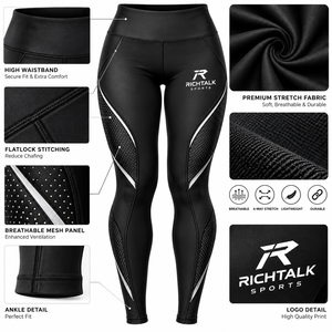 Latest Design Durable Best Material <b>Women</b> Heat-Transfer <b>Printed</b> High Waist Eco-Friendly Breathable Full Length <b>Leggings</b> - Product Image 6