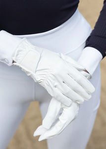 Gants d'équitation sur mesure avec logo personnalisé, qualité supérieure, hiver, ultra respirants, en cuir, pour l'équitation. - Product Image 6